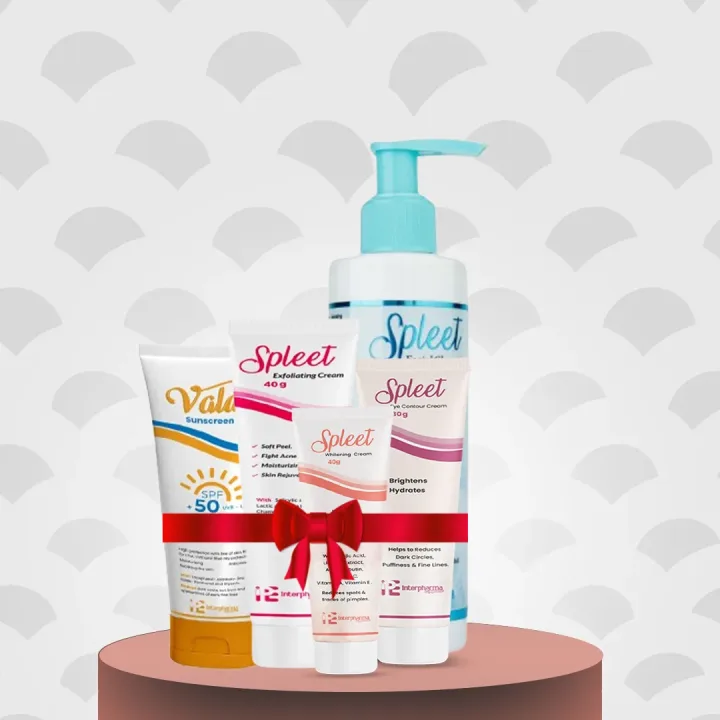 مجموعة العناية بالبشرة بعد التقشير(5قطع)